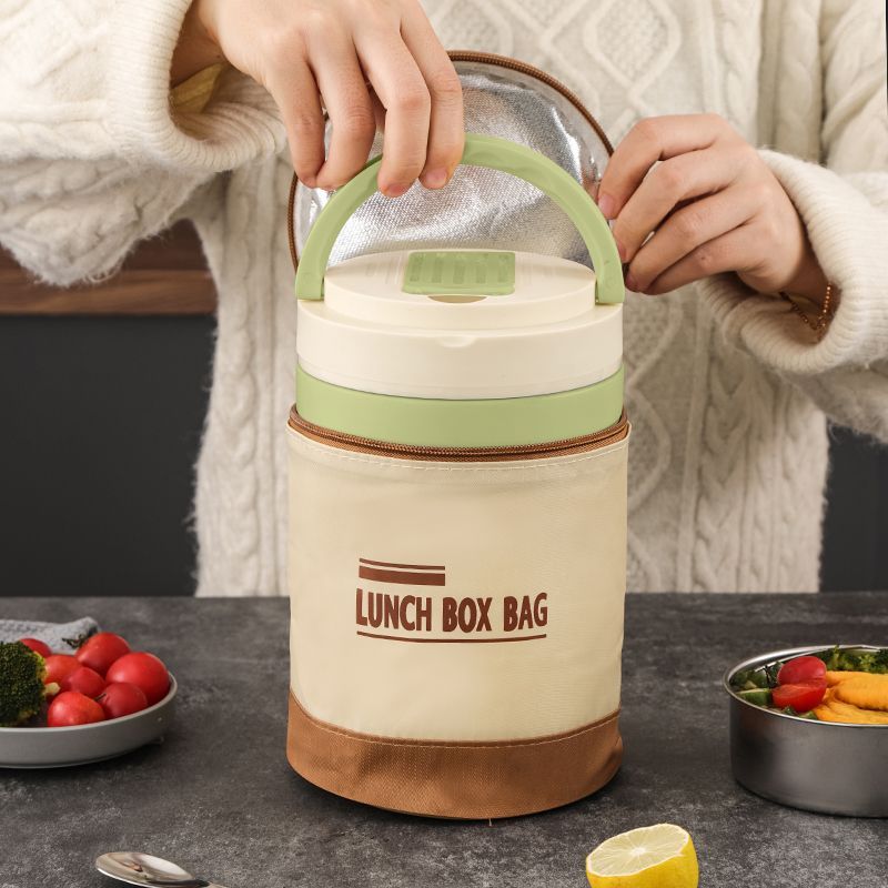 Hộp cơm giữ nhiệt  bằng thép không gỉ 304