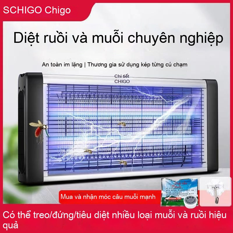 Đèn diệt muỗi điện Shigo Đèn diệt muỗi thương mại Đèn diệt muỗi cho nhà hàng và khách sạn0511