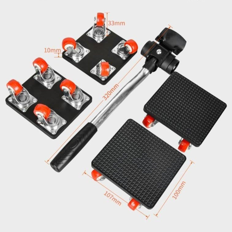 Bộ vận chuyển nội thất Di chuyển vật nặng đồ tạo tác di chuyển bánh xe vạn hướng đồ nội thất