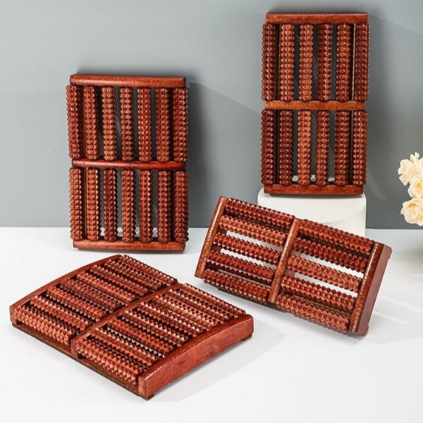 Bàn massage đế bàn chân nạo vét máy massage đế bàn chân điểm châm cứu kích thích con lăn trị liệu châ