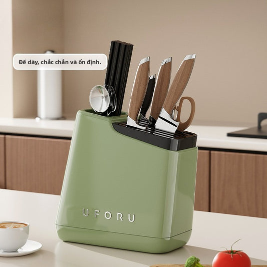 Giá lưu trữ hộp đựng đũa giá đỡ dao gia đình, mặt bàn nhà bếp, dao làm bếp đa chức năng, đũa, thìa,