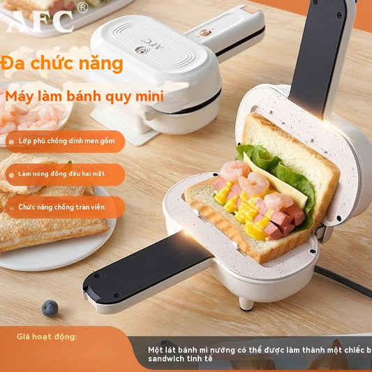 Máy ăn sáng AFC gia đình máy bánh sandwich ép nóng bữa sáng nhỏ máy bánh mì