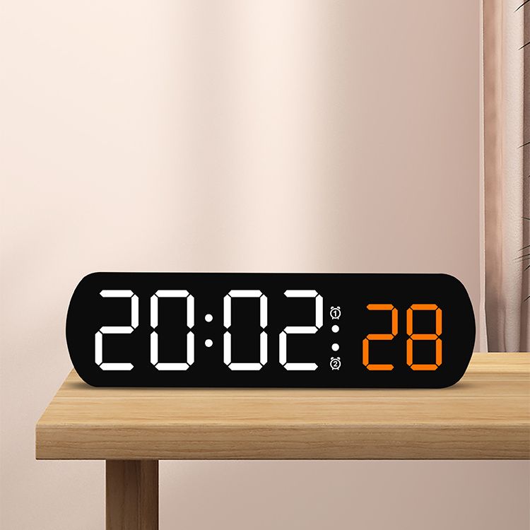 Đồng hồ điện tử đơn giản kỹ thuật số sáng tạo đồng hồ báo thức
