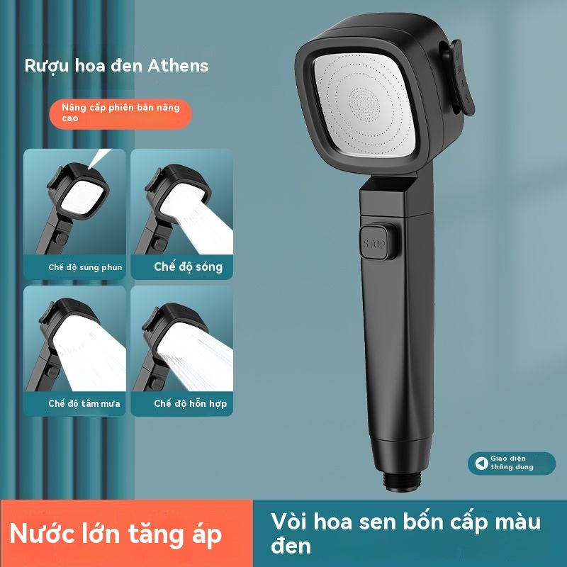 Đầu phun hoa tăng áp MUVI Mộc Duy vòi hoa sen vòi hoa sen