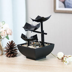 Đồ trang trí nước chảy đầy màu sắc đồ trang trí màn hình phòng khách đồ trang trí đồ trang trí nước