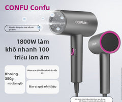 Máy sấy tóc điện Kangfu gia đình nhiệt độ không đổi công suất cao ion âm chăm sóc tóc nhanh khô ống