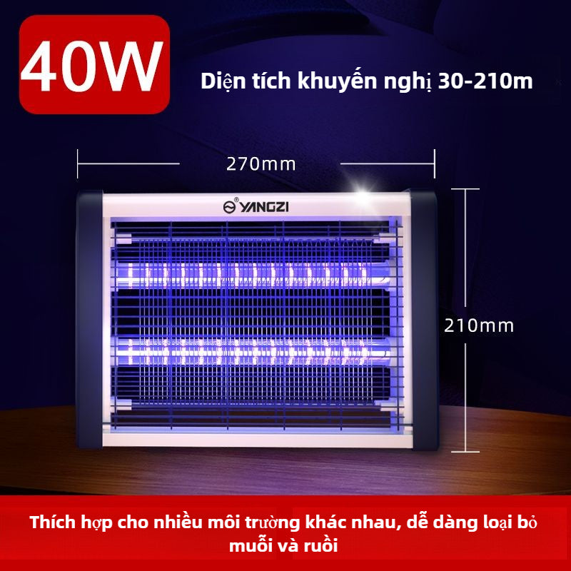 Đèn diệt muỗi điện giật Dương Tử đèn diệt muỗi thương mại đèn diệt muỗi nhà hàn