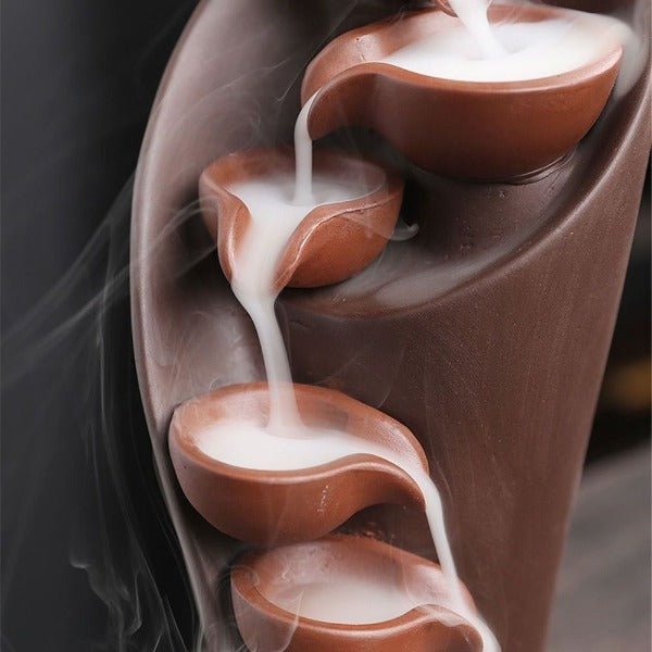 Thác nước đốt trầm hương, dụng cụ đốt trầm hương cao cấp