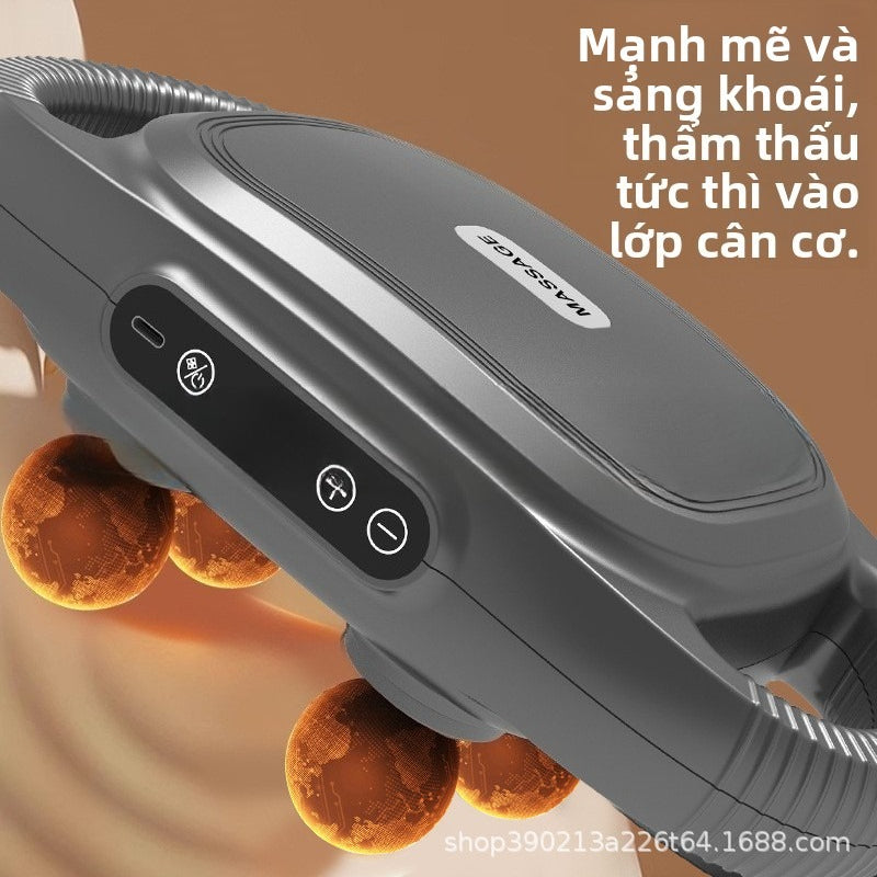 Máy massage chân súng gia đình thể dục cơ bắp thư giãn 22 đầu 9 bánh răng chế độ cân gan