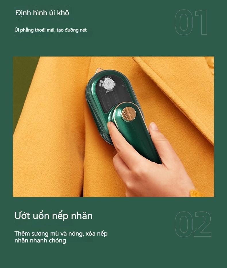 Bàn ủi điện cầm tay Shigo gấp treo máy tiện lợi loại mới