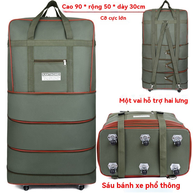 [flashsale]Không thấm nước có thể mang theo hành lý vải Oxford túi du lịch công suất lớn (Copy) (Copy)