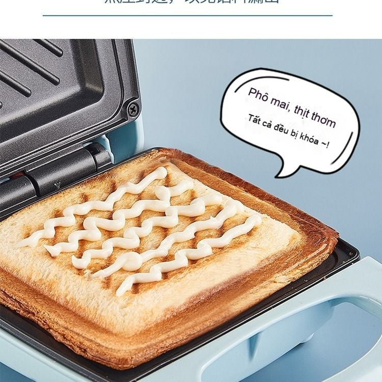 Máy làm bánh sandwich nồi thông minh bánh sandwich nướng bánh mì nướng máy ép bánh mì nướng máy ăn s