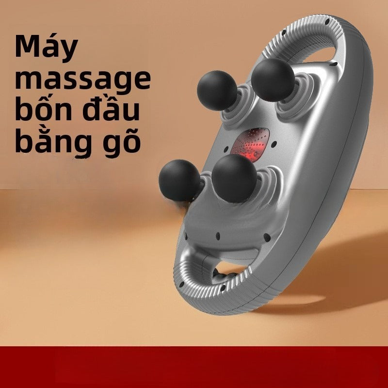 Máy massage chân súng gia đình thể dục cơ bắp thư giãn 22 đầu 9 bánh răng chế độ cân gan