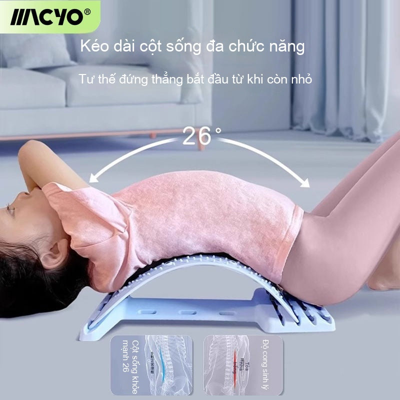 Máy làm dịu cột sống thắt lưng cho trẻ em, máy kéo giãn chỉnh sửa tư thế