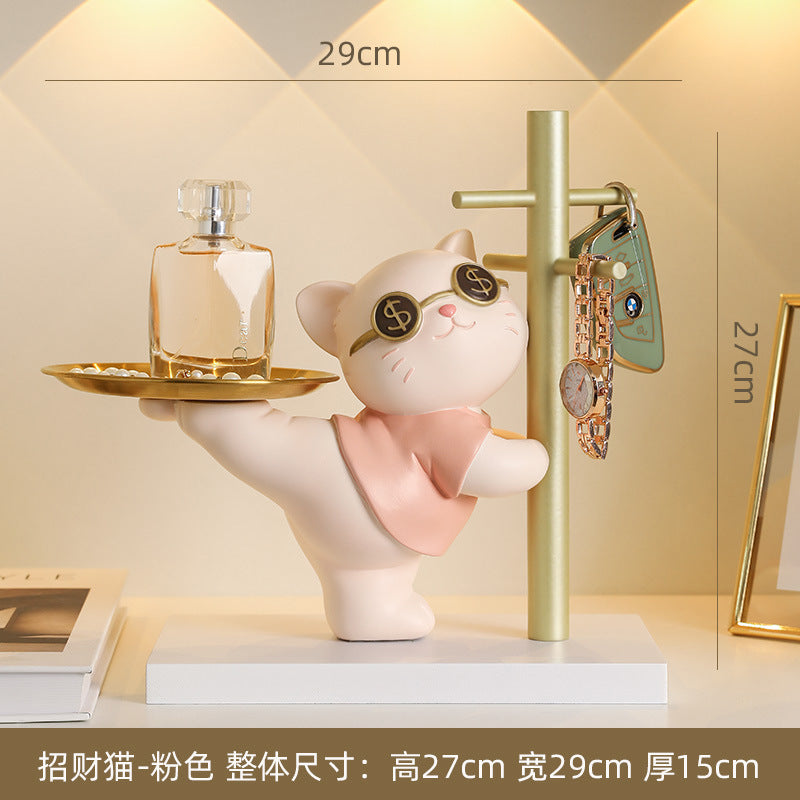 mèo may mắn lưu trữ quà tặng đồ trang trí nhà cửa nhà máy bán hàng trực tiếp dọn