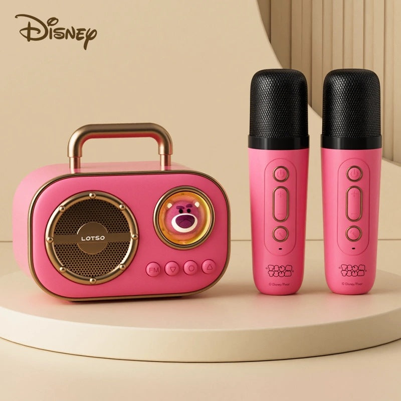 Disney Disney đồng thương hiệu âm thanh Bluetooth mới chất lượng cao siêu trầm độ bền dài loa nhỏ má