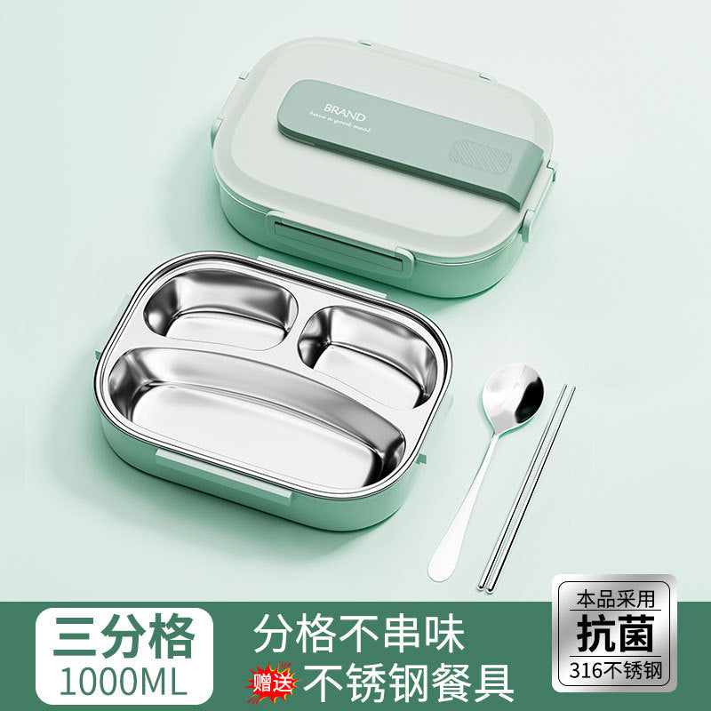 Hộp cơm giữ nhiệt bằng thép không gỉ 316 Bộ hộp cơm cho nhân viên văn phòng