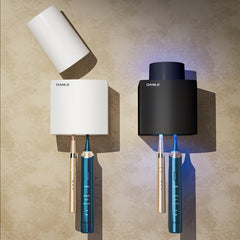 Máy khử trùng bàn chải đánh răng khử trùng tia cực tím treo tường thông minh cốc nước súc miệng điện