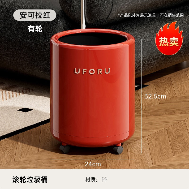 Thùng rác giá trị cao gia đình phòng khách phòng ngủ nhẹ sang trọng có thể di chuyển nhà bếp lớn côn