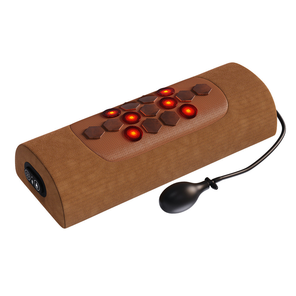 gối  ngải cứu massage cổ  đốt sống gia đình cổ nóng điện tự động đa chức năng thắt lưng massag