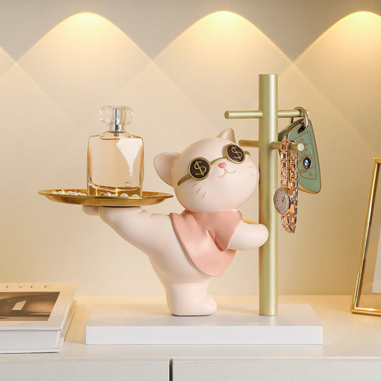 mèo may mắn lưu trữ quà tặng đồ trang trí nhà cửa nhà máy bán hàng trực tiếp dọn