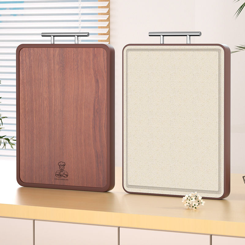 Thớt gỗ đàn hương đen kháng khuẩn chống nấm mốc gia đình bảng cắt thép không gỉ chiếm bảng cắt gỗ rắ