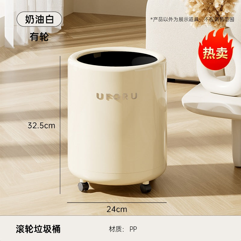 Thùng rác giá trị cao gia đình phòng khách phòng ngủ nhẹ sang trọng có thể di chuyển nhà bếp lớn côn