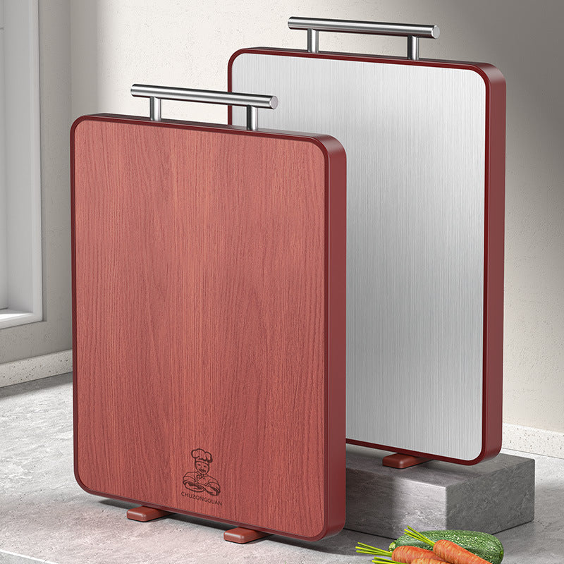 Thớt gỗ đàn hương gỗ rắn kháng khuẩn chống nấm mốc bảng cắt gia đình bảng gỗ bảng cắt hai mặt cho nh