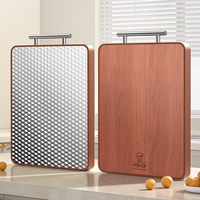 Thớt gỗ đàn hương gỗ rắn kháng khuẩn chống nấm mốc bảng cắt gia đình bảng gỗ bảng cắt hai mặt cho nh