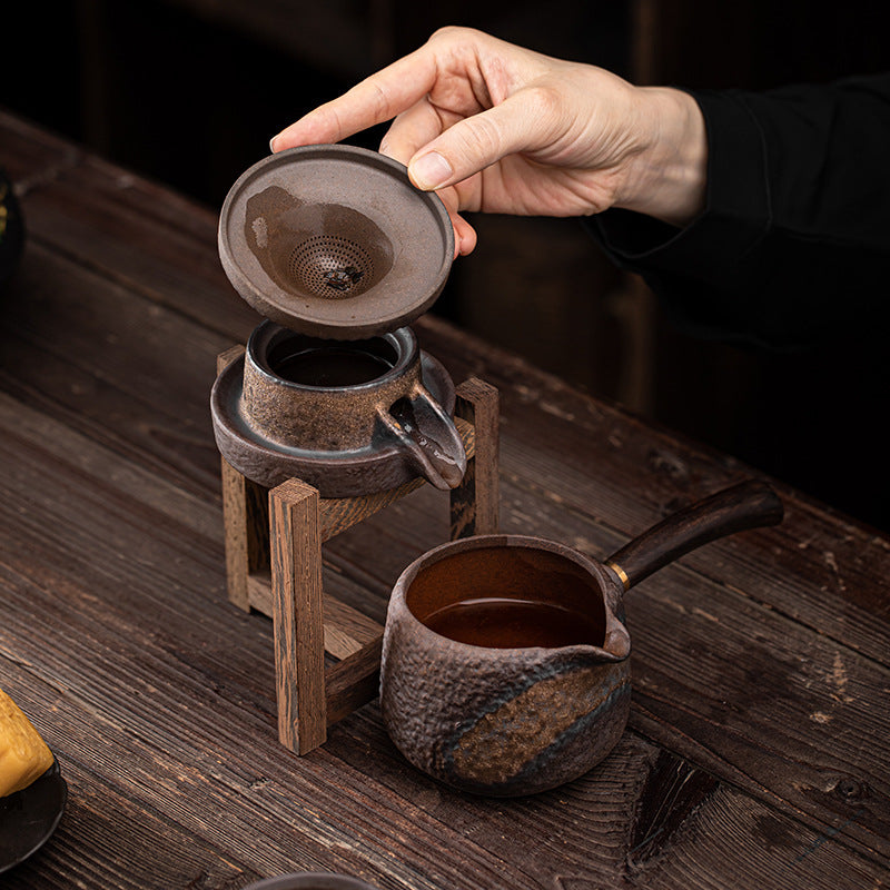 Bộ lọc pha trà gốm