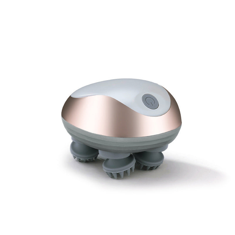 Máy massage da đầu Mini bạch tuộc rồng móng vuốt tay sạc đa chức năng máy massage rung máy massage đ