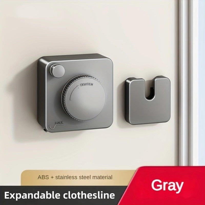 Dây phơi quần áo trong nhà miễn phí đục lỗ có thể thu vào dây phơi quần áo vô hình treo tường ban cô