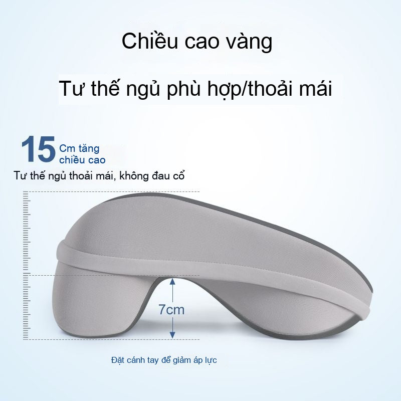 Học sinh nghỉ trưa nằm gối ngủ, bàn học của trẻ em nằm gối, văn phòng dựa gối đi làm, ngủ trưa, đồ t