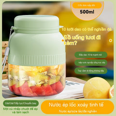 máy ép trái cây điện nhỏ gia đình di động không dây công suất lớn