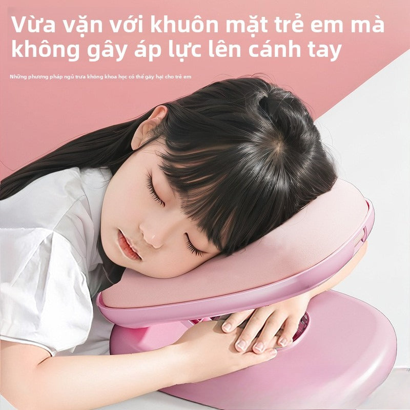 Gối ngủ trưa gối ôm kiểu trẻ em học sinh nằm ngủ ôm gối văn phòng phòng lớp học ngủ ôm gối ngủ t