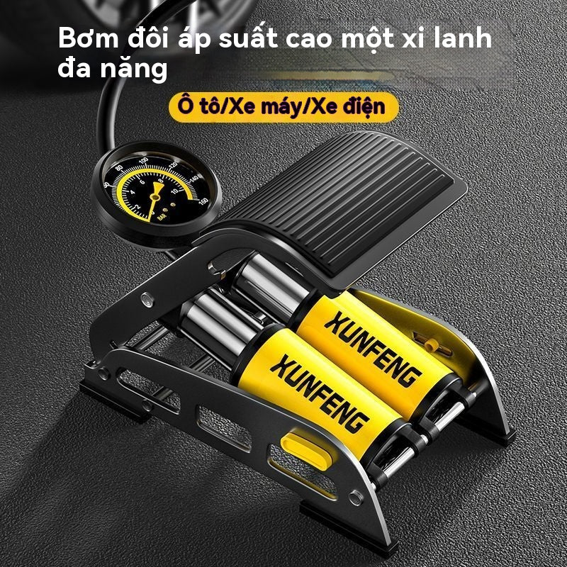 máy bơm hơi áp suất lốp cơ khí