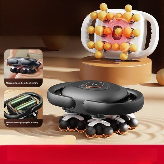 Máy massage Nhiều đầu cân gan chân súng mini di động cơ bắp phổ quát toàn thân thư giãn cân gan chân cổ tử cung