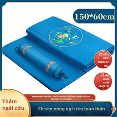 Thảm ngải cứu sưởi ấm trị liệu đệm sưởi ấm chăn điện đơn ngải cứu chăn điện túi nóng có