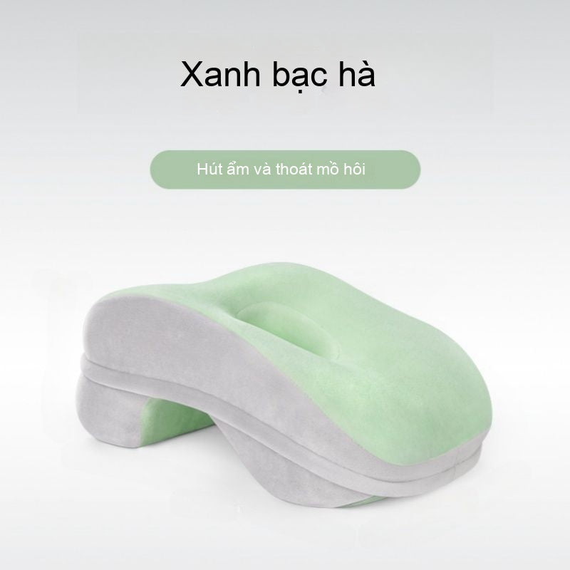 Học sinh nghỉ trưa nằm gối ngủ, bàn học của trẻ em nằm gối, văn phòng dựa gối đi làm, ngủ trưa, đồ t