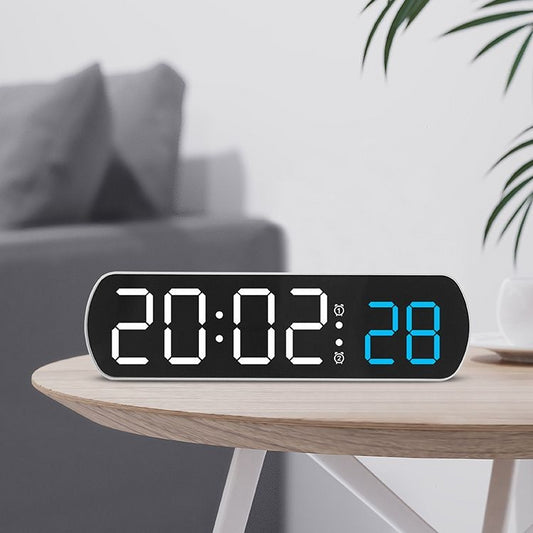 Đồng hồ điện tử đơn giản kỹ thuật số sáng tạo đồng hồ báo thức
