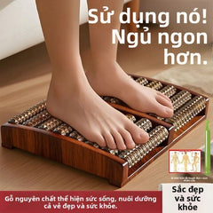 Bàn massage đế bàn chân nạo vét máy massage đế bàn chân điểm châm cứu kích thích con lăn trị liệu châ