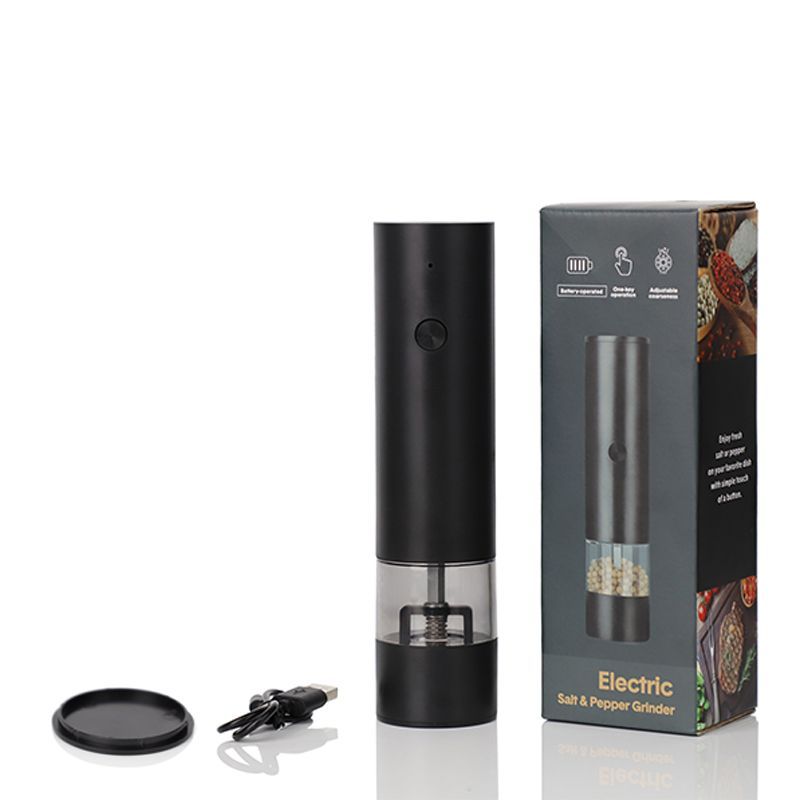 Máy xay hạt tiêu điện sạc bột tiêu mới xay gia vị hạt tiêu đen muối biển n