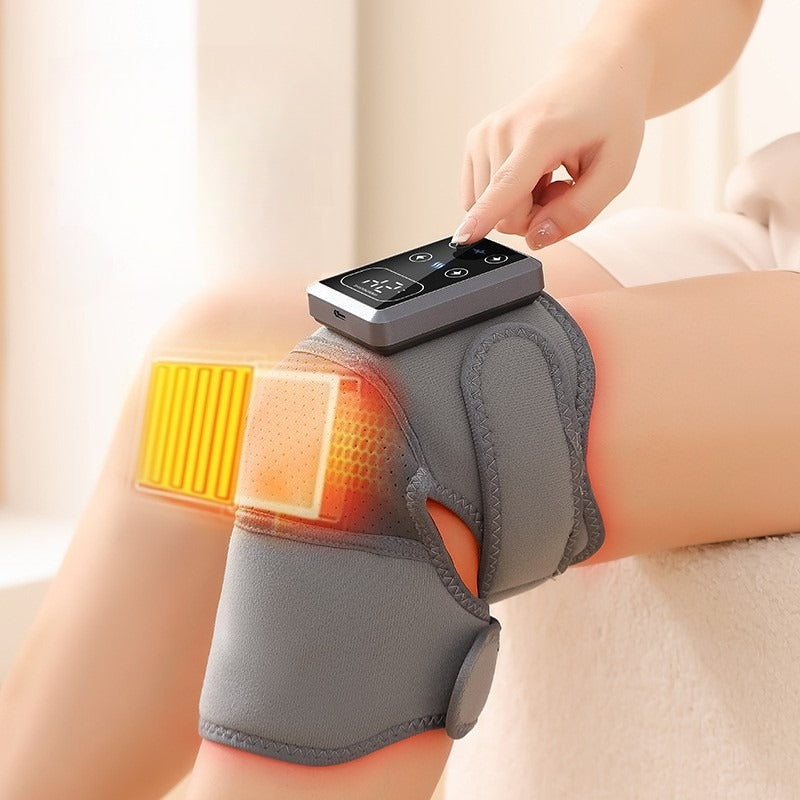 Đầu gối nóng chườm cổ vật bảo vệ đầu gối vai đầu gối massage máy cho người già lạnh chân điện sưởi ấ
