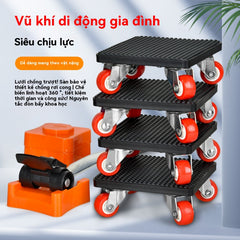Bộ vận chuyển nội thất Di chuyển vật nặng đồ tạo tác di chuyển bánh xe vạn hướng đồ nội thất