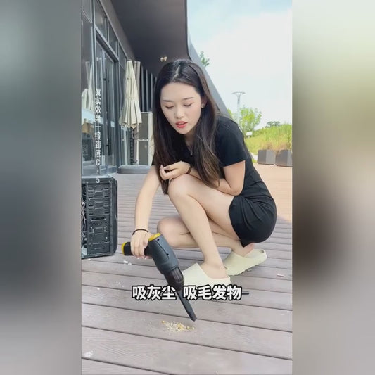 hút bụi xe sạc không dây cho xe gia đình công suất hút lớn mạnh nhỏ cầm tay mini xe