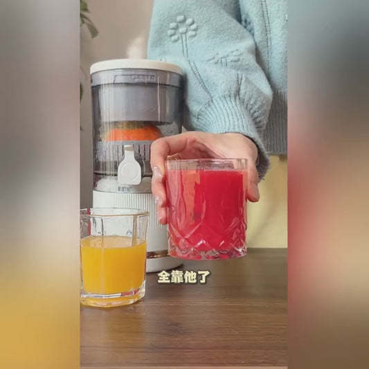 Máy ép trái cây gia đình đa chức năng nhỏ cầm tay hoàn toàn tự động không dây máy ép trái cây tách n