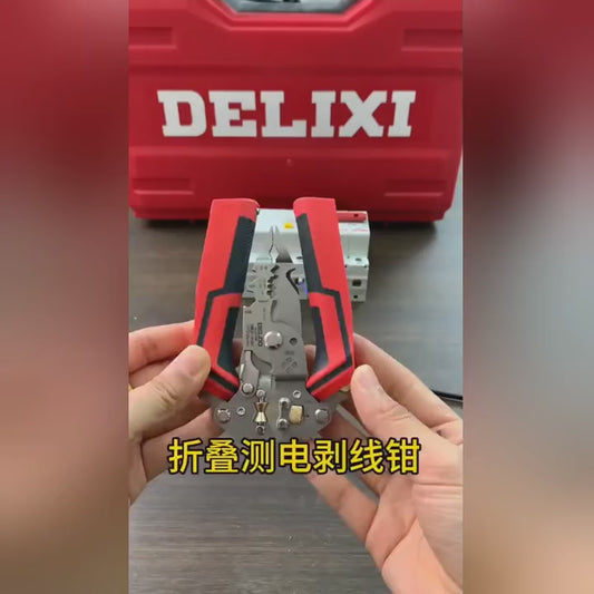 Kìm cắt đa chức năng rút dây kẹp lột da cáp chuyên dụng dây điện phân chia dây cuộn dây