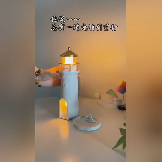 Đèn hải đăng chiếu hình mặt trăng