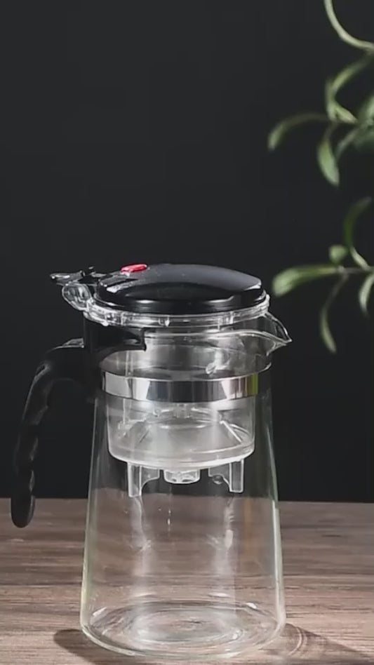 Ấm cốc ngâm ấm trà gia đình bộ trà ngâm trà với một lần nhấn