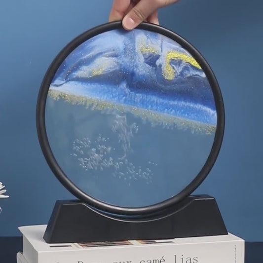 Đồ trang trí tranh cát lún giải nén giải nén đồ trang trí nhà đồng hồ cát